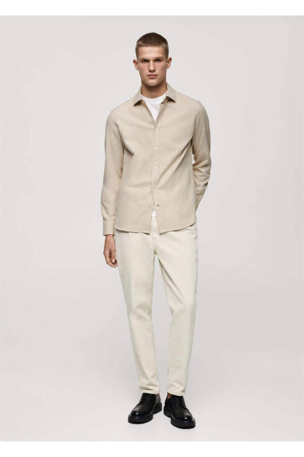 100% Cotton Slim Fit Shirt - 2
