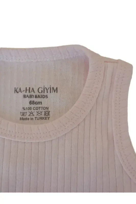 100% Cotton Snap Baby Bodysuit / Cotton Baby Undershirt / Baby Snap / Organic-Pink - 1