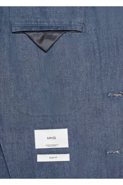 100% Herribon zig'ir mato blazer ko'ylagi - 5