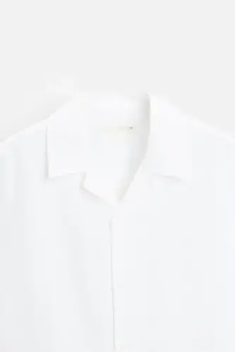 %100 KETEN KO'YLAK-Oq - 7