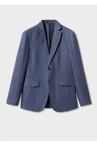 100% Linen Blazer Jacket - 3