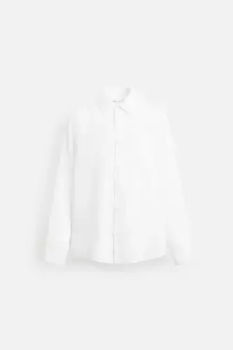 %100 LINEN SHIRT-White - 7