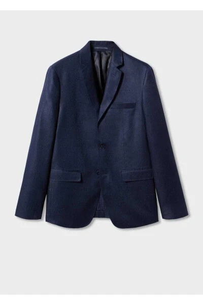 100% Linen Slim Fit Formal Blazer Jacket - 3