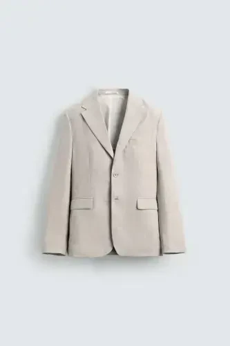100% LINEN SUIT BLAZER - 1