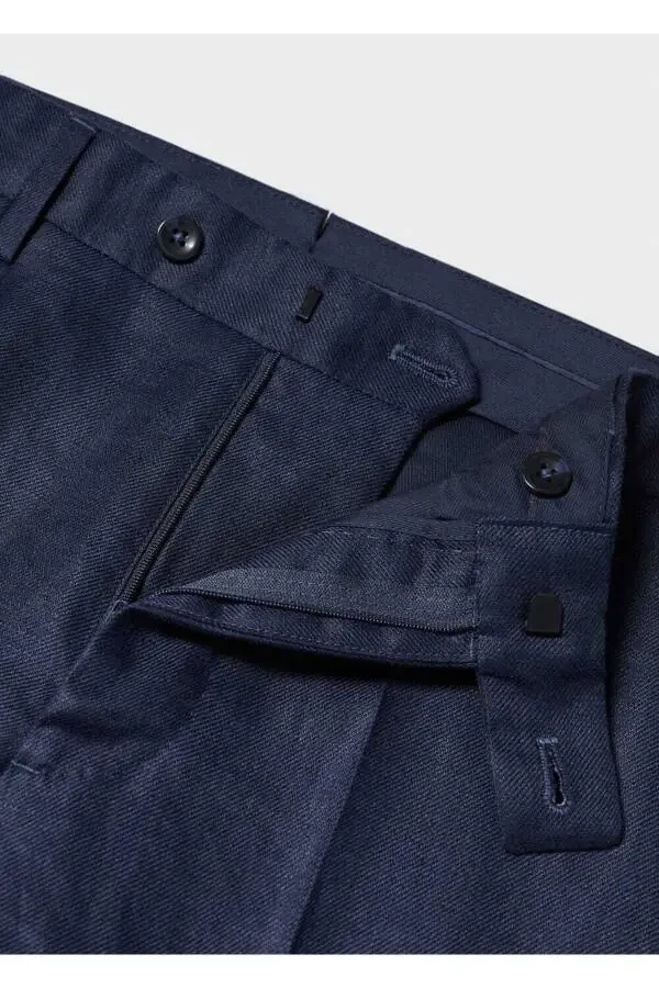 100% Linen Trousers - 7