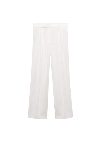 100% Linen Wide Leg Pants - 7