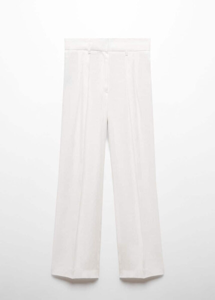 100% Linen Wide Leg Pants - 8