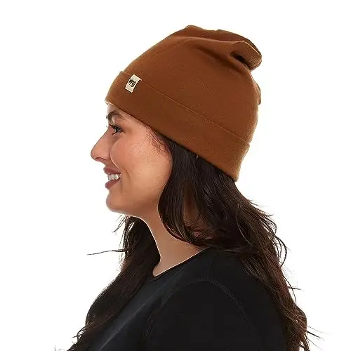 100% Merino Wool Cuff Beanie - Mens & Womens Warm Winter Hat - Watch Cap - Toque - 3