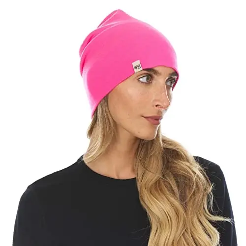 100% Merino Wool Cuff Beanie - Mens & Womens Warm Winter Hat - Watch Cap - Toque - MINUS33 MERINO WOOL (1)