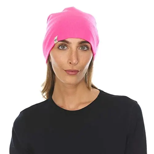 100% Merino Wool Cuff Beanie - Mens & Womens Warm Winter Hat - Watch Cap - Toque - 3