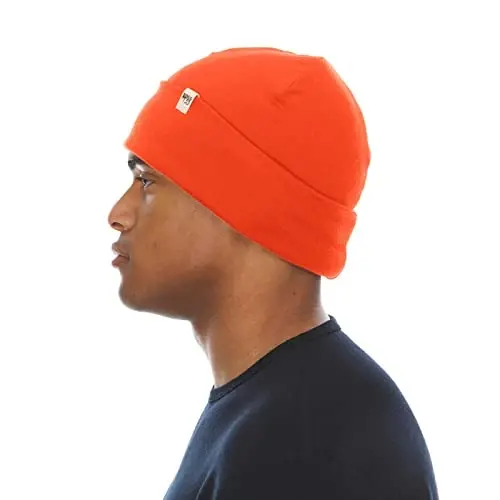 100% Merino Wool Cuff Beanie - Mens & Womens Warm Winter Hat - Watch Cap - Toque - 3