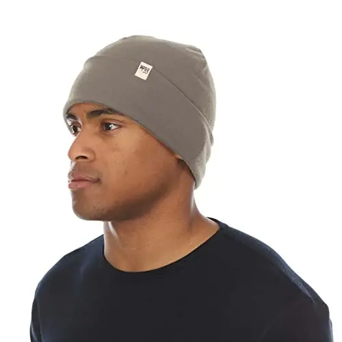 100% Merino Wool Cuff Beanie - Mens & Womens Warm Winter Hat - Watch Cap - Toque 