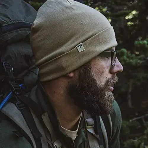 100% Merino Wool Cuff Beanie - Mens & Womens Warm Winter Hat - Watch Cap - Toque - 5