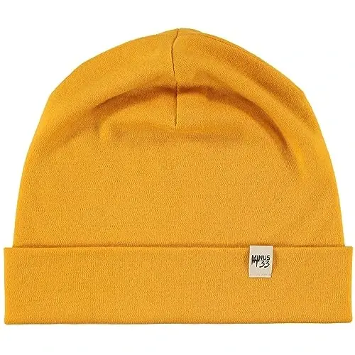 100% Merino Wool Cuff Beanie - Mens & Womens Warm Winter Hat - Watch Cap - Toque 