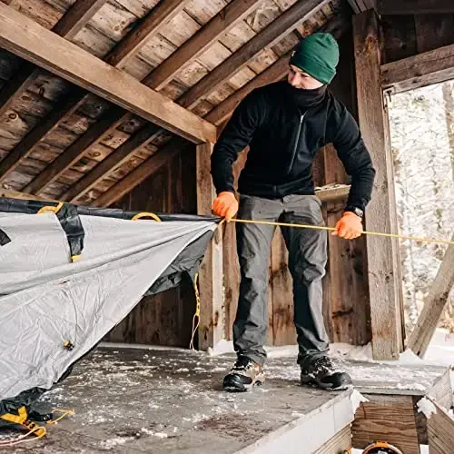 100% Merino Wool Cuff Beanie - Mens & Womens Warm Winter Hat - Watch Cap - Toque - 6