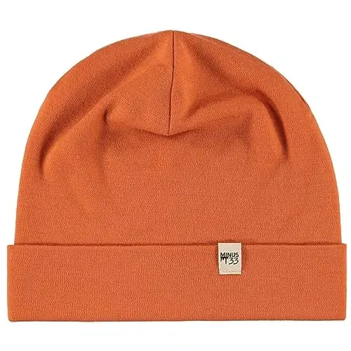 100% Merino Wool Cuff Beanie - Mens & Womens Warm Winter Hat - Watch Cap - Toque - 1