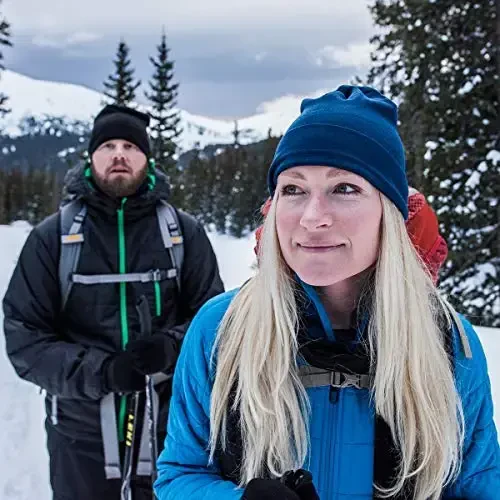 100% Merino Wool Cuff Beanie - Mens & Womens Warm Winter Hat - Watch Cap - Toque - 5