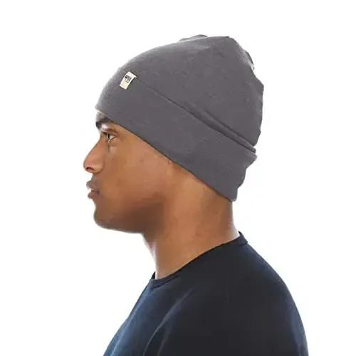 100% Merino Wool Cuff Beanie - Mens & Womens Warm Winter Hat - Watch Cap - Toque - 4