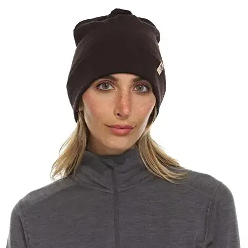 100% Merino Wool Cuff Beanie - Mens & Womens Warm Winter Hat - Watch Cap - Toque - 3