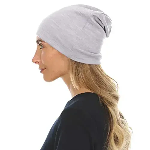 100% Merino Wool Cuff Beanie - Mens & Womens Warm Winter Hat - Watch Cap - Toque - 4