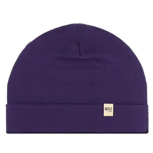 100% Merino Wool Cuff Beanie - Mens & Womens Warm Winter Hat - Watch Cap - Toque 