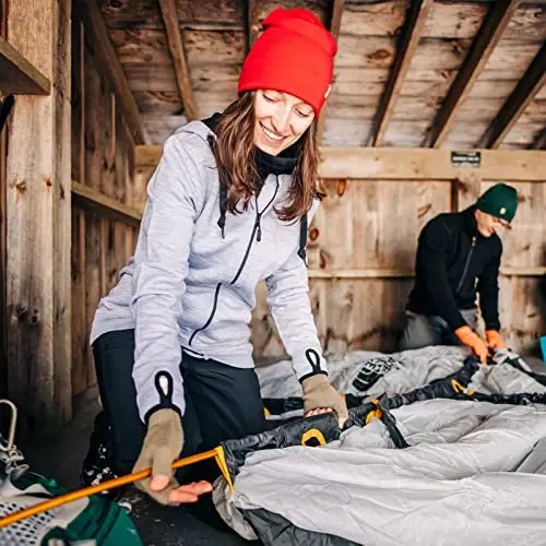100% Merino Wool Cuff Beanie - Mens & Womens Warm Winter Hat - Watch Cap - Toque - 5
