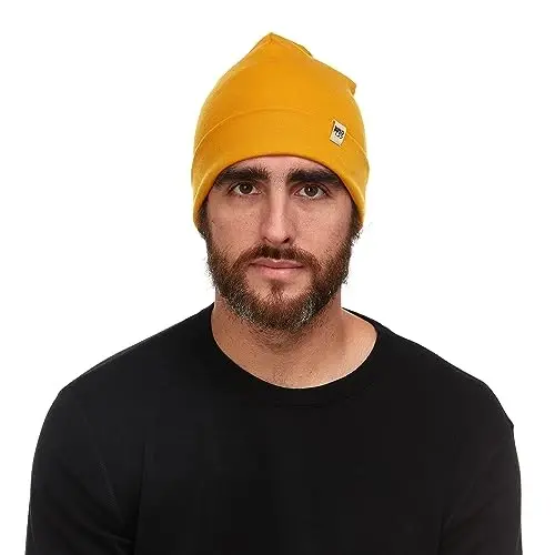 100% Merino Wool Cuff Beanie - Mens & Womens Warm Winter Hat - Watch Cap - Toque - 4