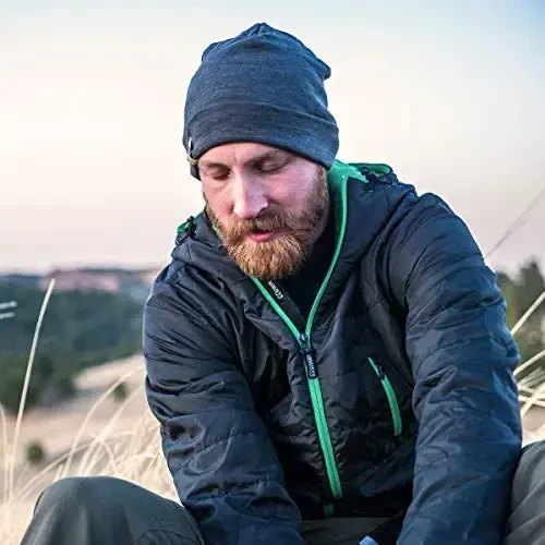 100% Merino Wool Cuff Beanie - Mens & Womens Warm Winter Hat - Watch Cap - Toque - 5