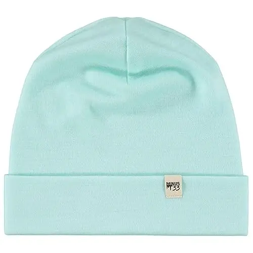 100% Merino Wool Cuff Beanie - Mens & Womens Warm Winter Hat - Watch Cap - Toque - 1