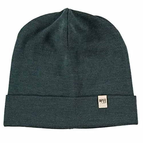 100% Merino Wool Cuff Beanie - Mens & Womens Warm Winter Hat - Watch Cap - Toque - MINUS33 MERINO WOOL