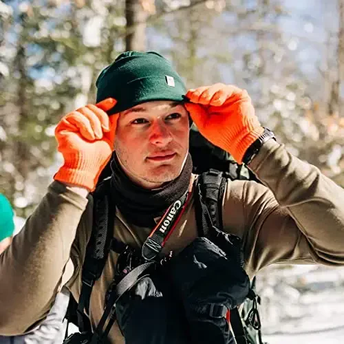 100% Merino Wool Cuff Beanie - Mens & Womens Warm Winter Hat - Watch Cap - Toque - 5