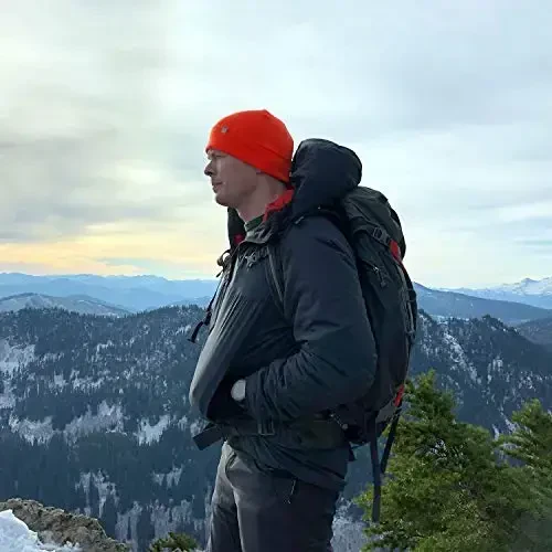 100% Merino Wool Cuff Beanie - Mens & Womens Warm Winter Hat - Watch Cap - Toque - 5