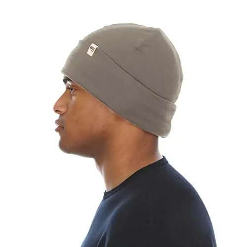 100% Merino Wool Cuff Beanie - Mens & Womens Warm Winter Hat - Watch Cap - Toque - 4