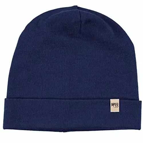 100% Merino Wool Cuff Beanie - Mens & Womens Warm Winter Hat - Watch Cap - Toque - MINUS33 MERINO WOOL