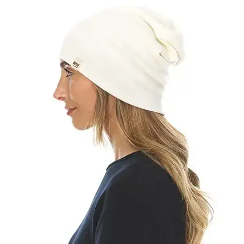 100% Merino Wool Cuff Beanie - Mens & Womens Warm Winter Hat - Watch Cap - Toque - 4