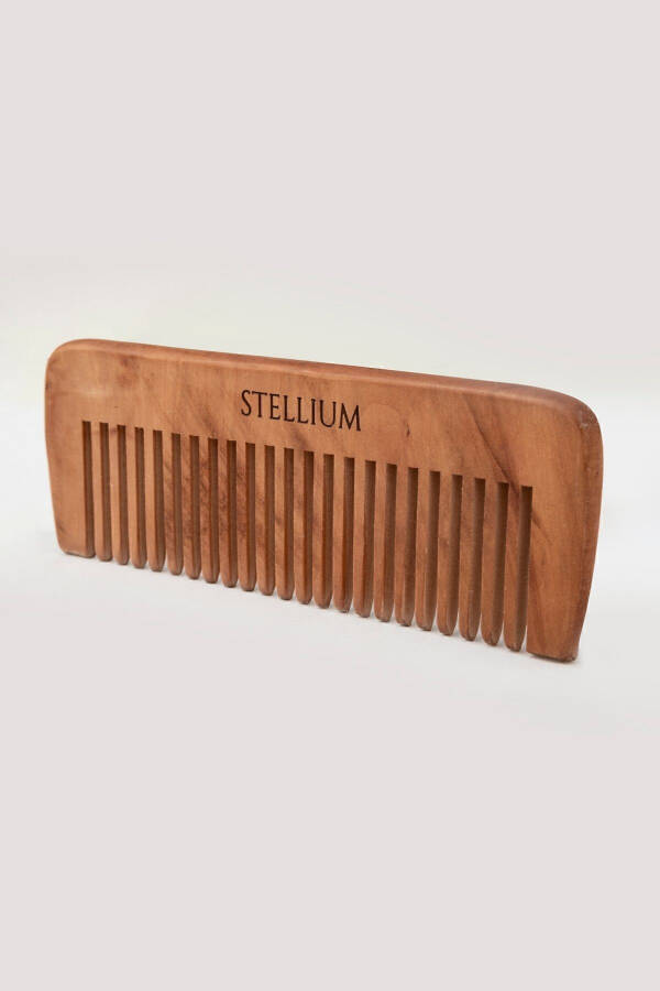 100% Natural Boxwood Comb (Angled Cut) - 1