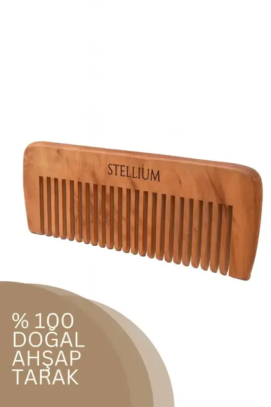 100% Natural Boxwood Comb (Angled Cut) - STELLIUM