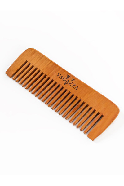 100% Natural Wood 3-Piece Boxwood Comb Set - 2