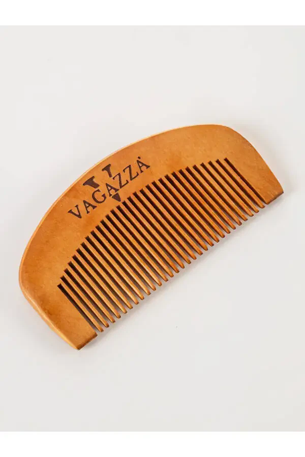 100% Natural Wood 3-Piece Boxwood Comb Set - 4
