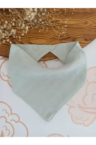 100% Органический Муслин Двойной Слой Детский Шарф Слюнявчик Нагрудник Ткань Салфетка 8 Штук 40 См - 8