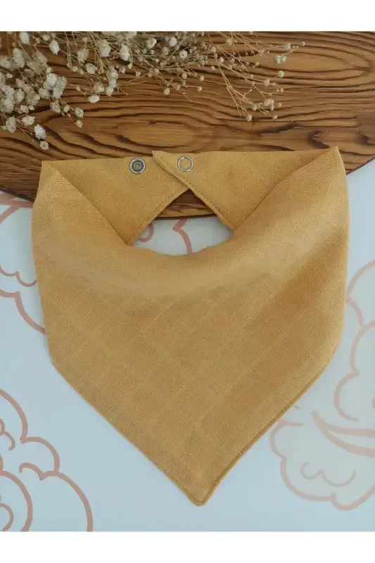 100% Органический Муслин, Двухслойный Детский Шарф, Слюнявчик для Кормления, 8 шт., 40 см - 7