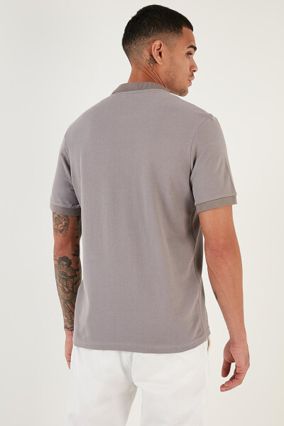 %100 Pamuk Düğmeli Regular Fit Polo T Shirt 5902127 - 18