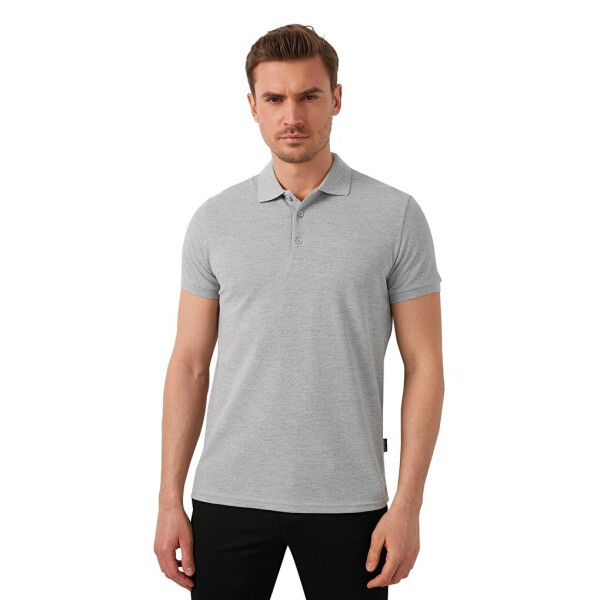 %100 Pamuk Düğmeli Regular Fit Polo T Shirt 5902127 - 16