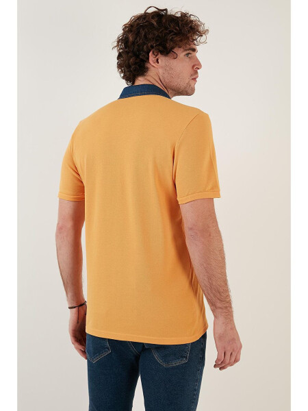 %100 Pamuk Düğmeli Regular Fit Polo T Shirt 5902134 - 5