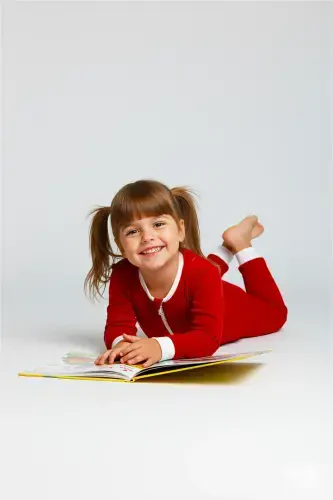 %100 Pamuk Uyku Tulumu Bebek Ve Çocuk Kışlık Bebek Uyku Tulumu - 1,5 Tog, Fermuarlı,-kırmızı - 3