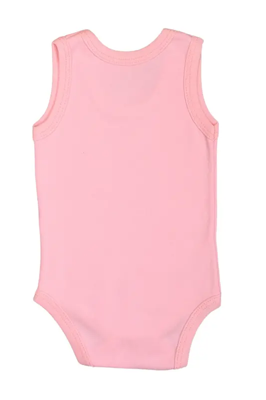 %100 Paxta 9 Oy Ichkarida Yotdim Bosmali Zıbın & Body-Pushti - 7