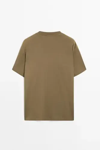 %100 paxta o'rta qalinlikdagi futbolka - Yashilroq - 8