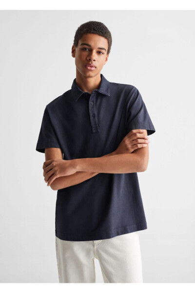 100% paxtadan yasalgan polo ko'ylak - 1