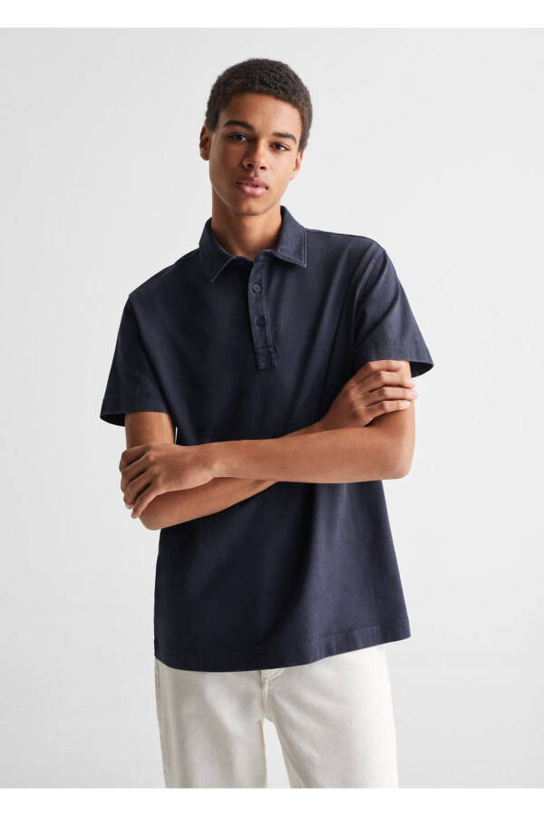 100% paxtadan yasalgan polo ko'ylak - 1