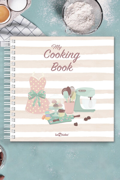 100 Recipe Cookbook Spiral Bound - 17